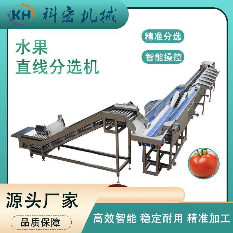 机械水果智能分选机西红柿牛油果智能分选橙子沃柑重量分级
