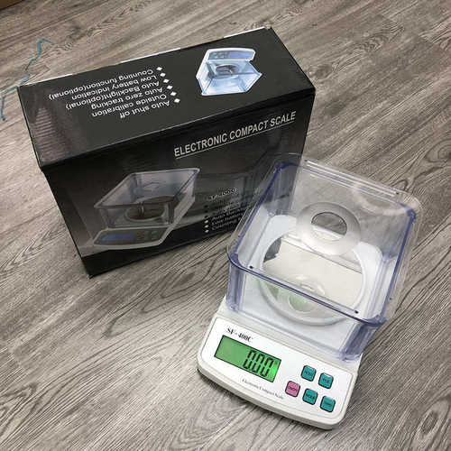 外贸防电子秤高精度 带珠宝烘焙电子秤克称珠宝风罩重秤 sf400c秤