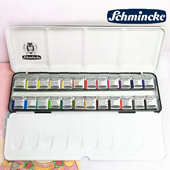 24色固体水彩颜料 学院级 小史固体水彩颜料 猫头鹰 德国史明克