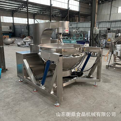 麻酱辣856小龙虾料锅炒制机豆瓣酱甜面酱炒方便面调料包炒制设备