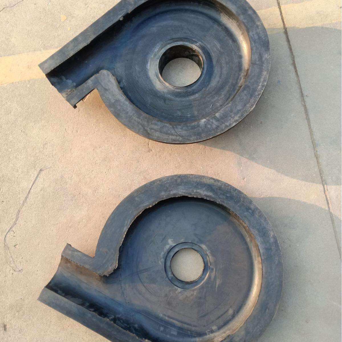 2pnjb砂泵护套内胆衬胶泵胶套渣浆泵内衬天然胶配件黑色胶皮套