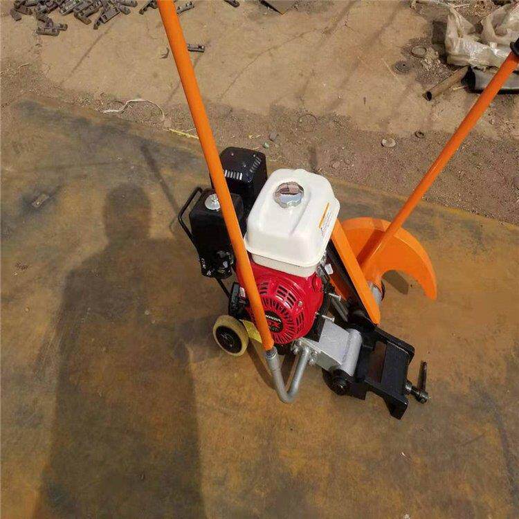 汽油型轨道切轨器 无电源铁路维护切轨机 NQG-9型内燃钢轨锯轨机