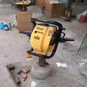 便携式手提式眼镜蛇捣固镐 操作简单 使用方便 手持式内燃捣鼓机