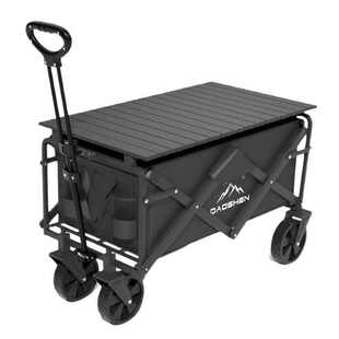 车摆摊折叠便携大容量旅行车拖车野营手推车拉杆户外车露营车营地