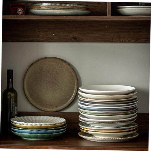 Japanese ceramic plates dish tray disc tableware set