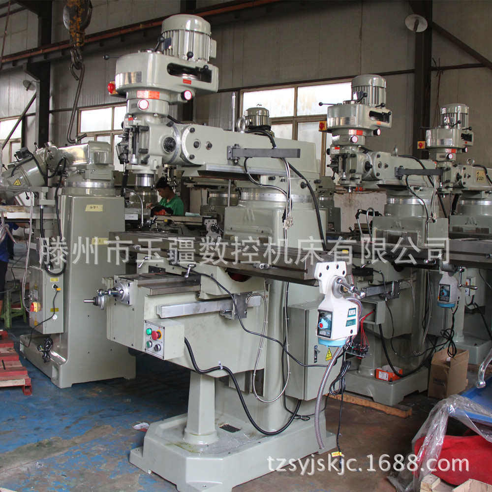 台湾4H5号4M立卧摇臂铣床x6325W炮塔铣床X6330 炮塔铣床