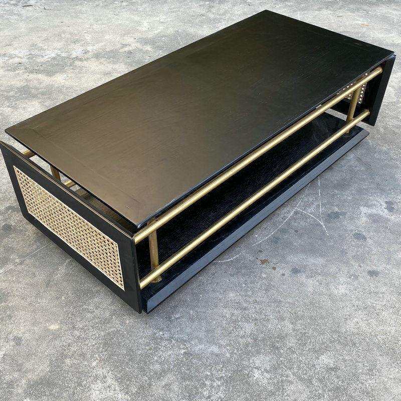 藤编角几北欧真藤手工编实木边柜床头柜藤艺简约卧室简易小柜子