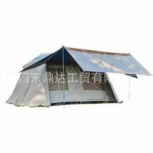 屋脊帐篷天幕二合一户外全自动野营过夜便携双层加厚防暴雨大帐篷