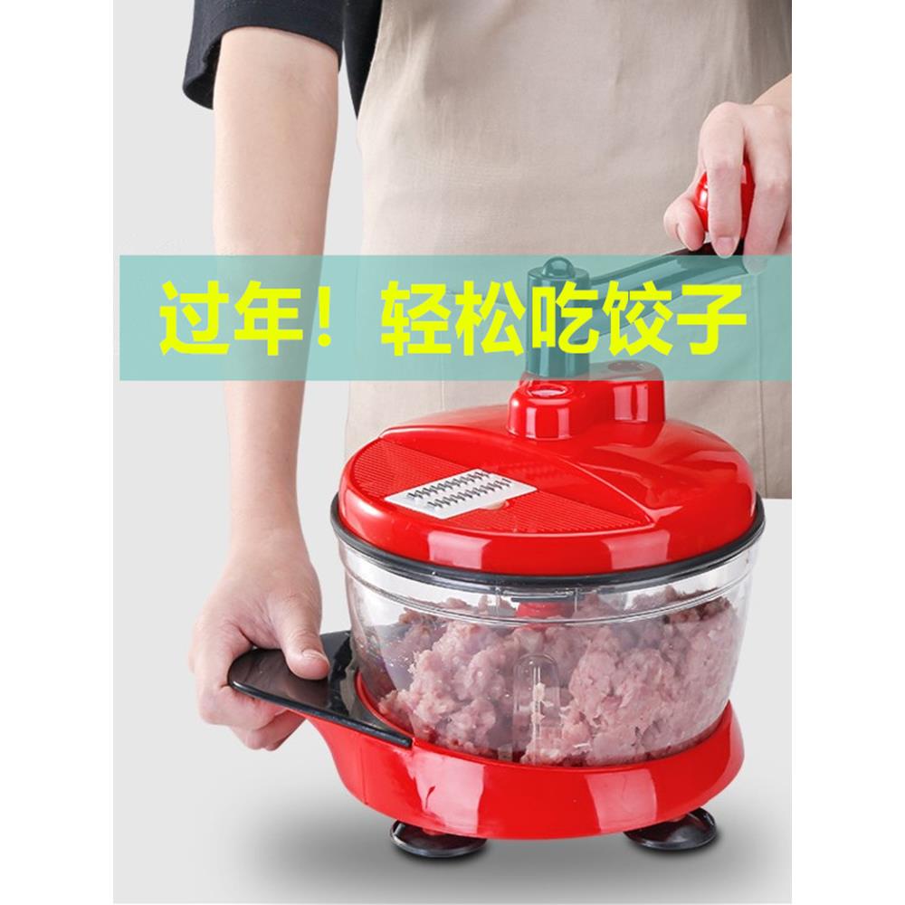 大容量绞菜机家用手动绞肉绞菜机切菜碎菜器饺子馅料理搅馅机