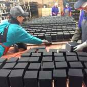 特种耐水蜂窝活性炭 车间VOCS喷漆废气处理 防水蜂窝活性炭块 涂装