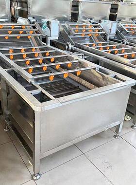 现货供应山楂清清机 全自动枇杷果清洗机 洗商百香果洗设用备