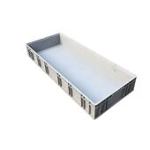 厂家直销外径1200 物流周转箱大尺寸 塑料浅盘 500 148mm物流箱