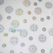 厂家值销晶钢门贴膜移门家居玻璃家具翻新花卉型叠花贴纸现货