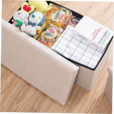 Storage stool storage box sofa stool shoes clothes toys hom1
