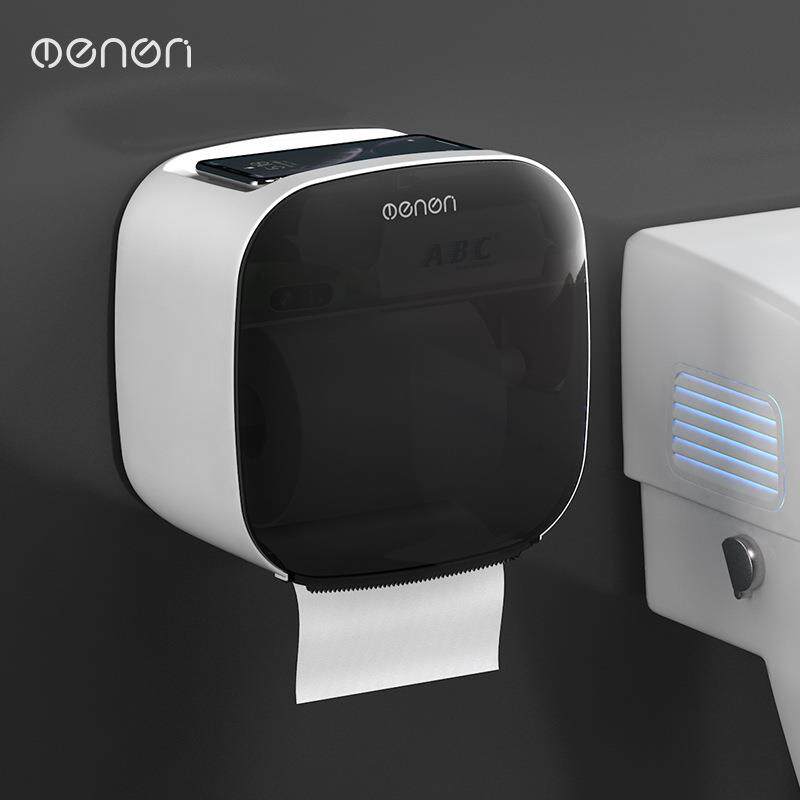 卫生间纸巾盒厕所卫生纸置物架厕纸盒免打孔防水卷纸筒创意抽纸盒