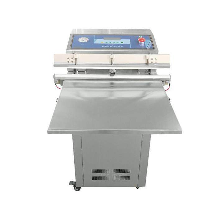 乳胶枕头外抽式真空包装机 卧式外抽式600型真空封口机