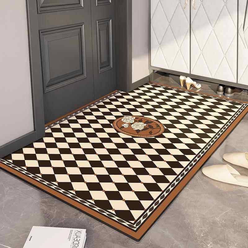 轻奢高端皮革地垫入户门垫进门门口家用踩脚垫可裁剪地毯可擦免洗,居家布艺,家用脚垫,淘宝优惠券,粉丝福利购,淘宝优惠卷