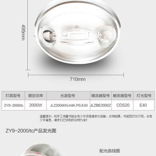 镝灯0200W建筑星矿灯工程建筑工地照之明灯塔120-22吊灯金卤工灯
