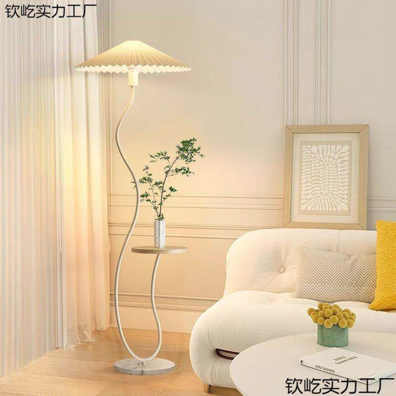 2026新款落地灯法式奶油风客厅旁边台灯日式摆件氛围灯