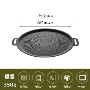 烧烤网烧烤架烤网不锈钢烤盘网架钢丝一次性圆形户外烤肉围炉煮茶