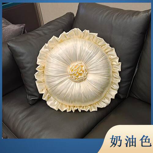 A5L欧式抱枕F756SMS8新品古典沙发垫床装饰靠枕圆丝午睡南瓜枕含