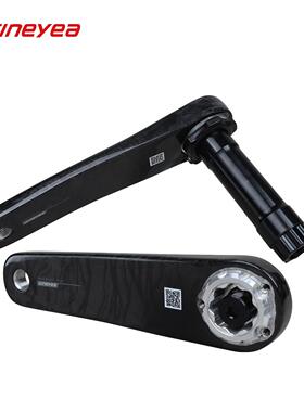 景晔RC50一体炭纤曲柄公路自行车170mm 牙盘曲柄轻量组件直装配件