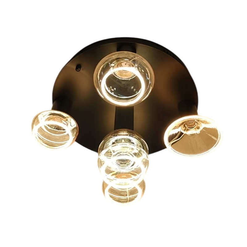 现代简约吊灯气泡光圈吸顶灯温馨创意客厅卧室北欧风吊灯