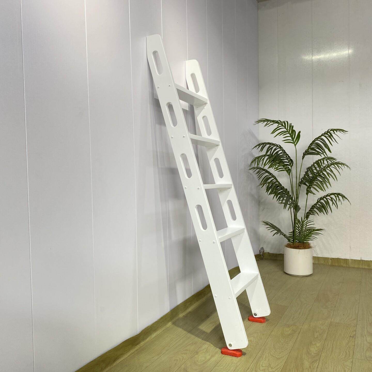 简易梯上下铺母子床直梯木制楼梯一字爬梯松木梯子踏步梯木头梯子