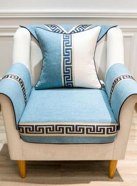 正品发现代约北欧沙发垫定四季通简用沙发垫子防滑沙巾坐垫套靠背