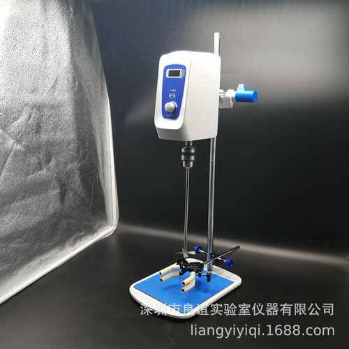 60w100w200w力jb增小型  搅拌机搅拌器数显实验室电动电动搅拌器-