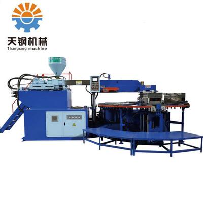 TG-W108-LT自动旋转成型聚氨酯PU塑料轮子注塑机