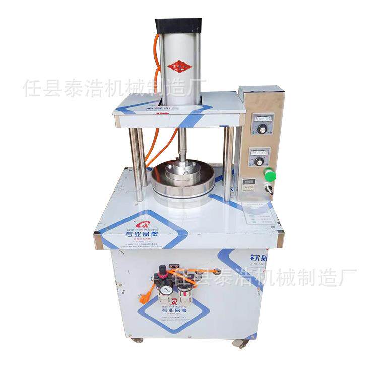 厂家直销多功能全自动烙饼机 流水线烙饼丝机器气电两用