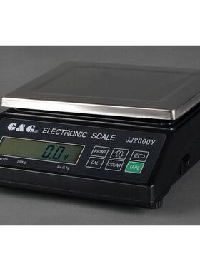 双JJ2000Y天平 J/J20 00Y十分之一天平 2000g0杰.1g
