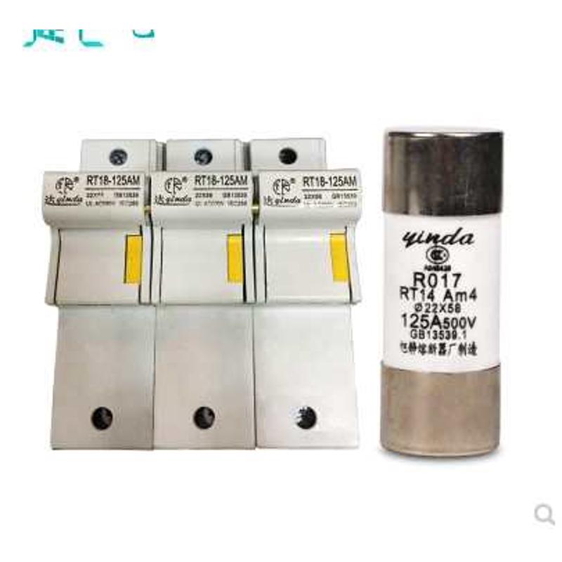 银达yinda有填料银达R017陶瓷保险丝管22*58熔断器熔芯63A80A100A