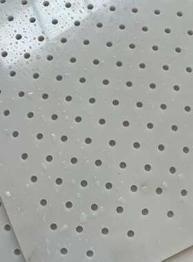 pp塑料冲孔板聚丙烯过滤筛板打孔垫板PVC耐磨过滤网耐腐蚀通风板