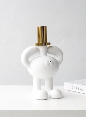 现代轻抽象玄奢关柜摆件软装搭51357客厅电配视酒柜样柜板房家居