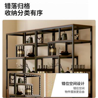 酒柜靠客厅展示柜商GRL用酒架20款2年新家用柜子储物柜饭店5新墙
