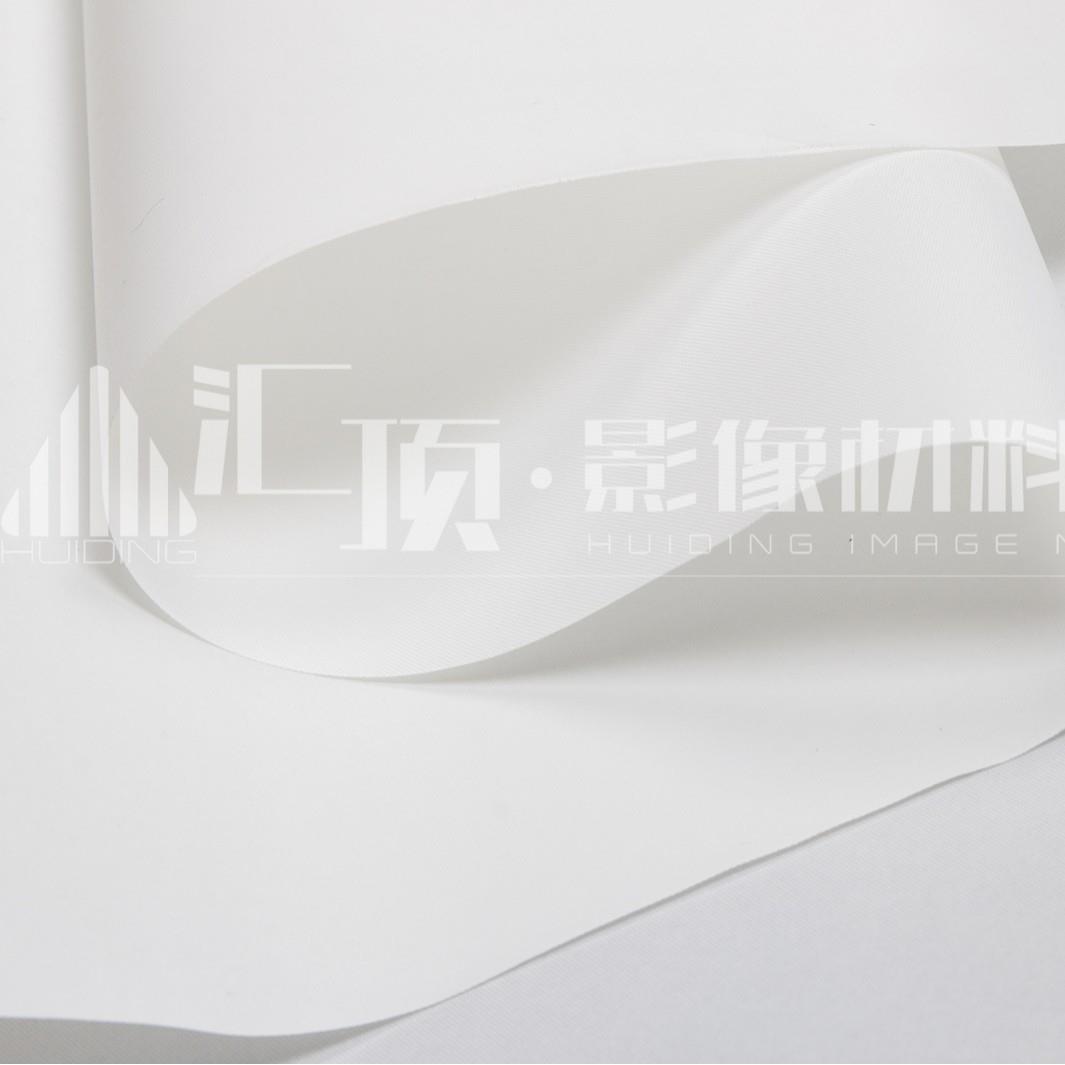 汇顶110克弱溶剂写真布化纤户外油性UV打印防水广告背景喷绘
