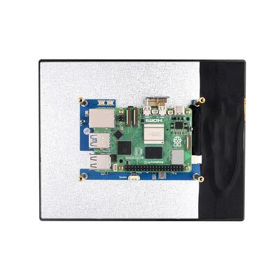 微雪8寸高清触控屏 768×1024像素钢化玻璃面板HDTV接口IPS显示屏