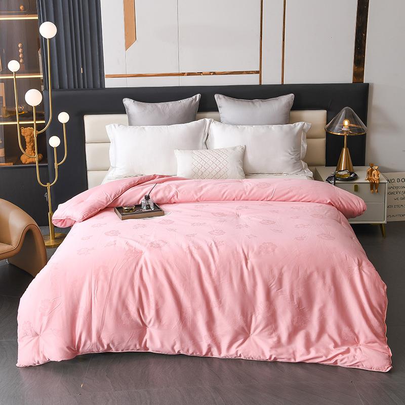 【折扣价】60支全棉提花蚕丝被加厚保暖冬被芯纯棉夏凉被春秋被二