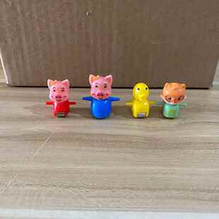 小猪爬楼梯小黄鸭公仔电动上楼梯轨道单独配件公仔玩具男孩女孩