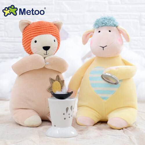 metoo咪兔小确幸毛绒玩具小象小羊公仔玩偶摆件 抓机娃娃礼品