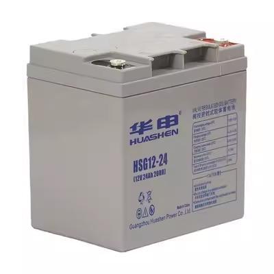 华申蓄电池HSG/12V24AH38AH65AH100AH120AH UPS系统EPS消防直流屏