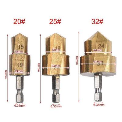 High Quality Drill Bit Water Pipe Puncher Hexagonal Handle