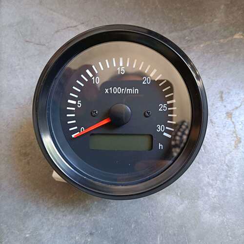 85mm转速计时表12v24v0-3000转速 发电机发动机转速表可调节齿数