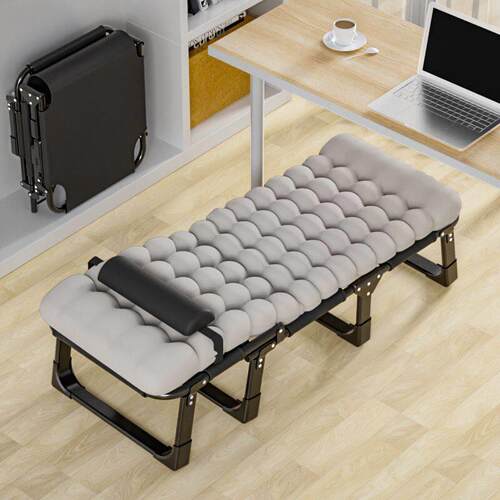 Lightweight folding bed, single bed, household adult nap