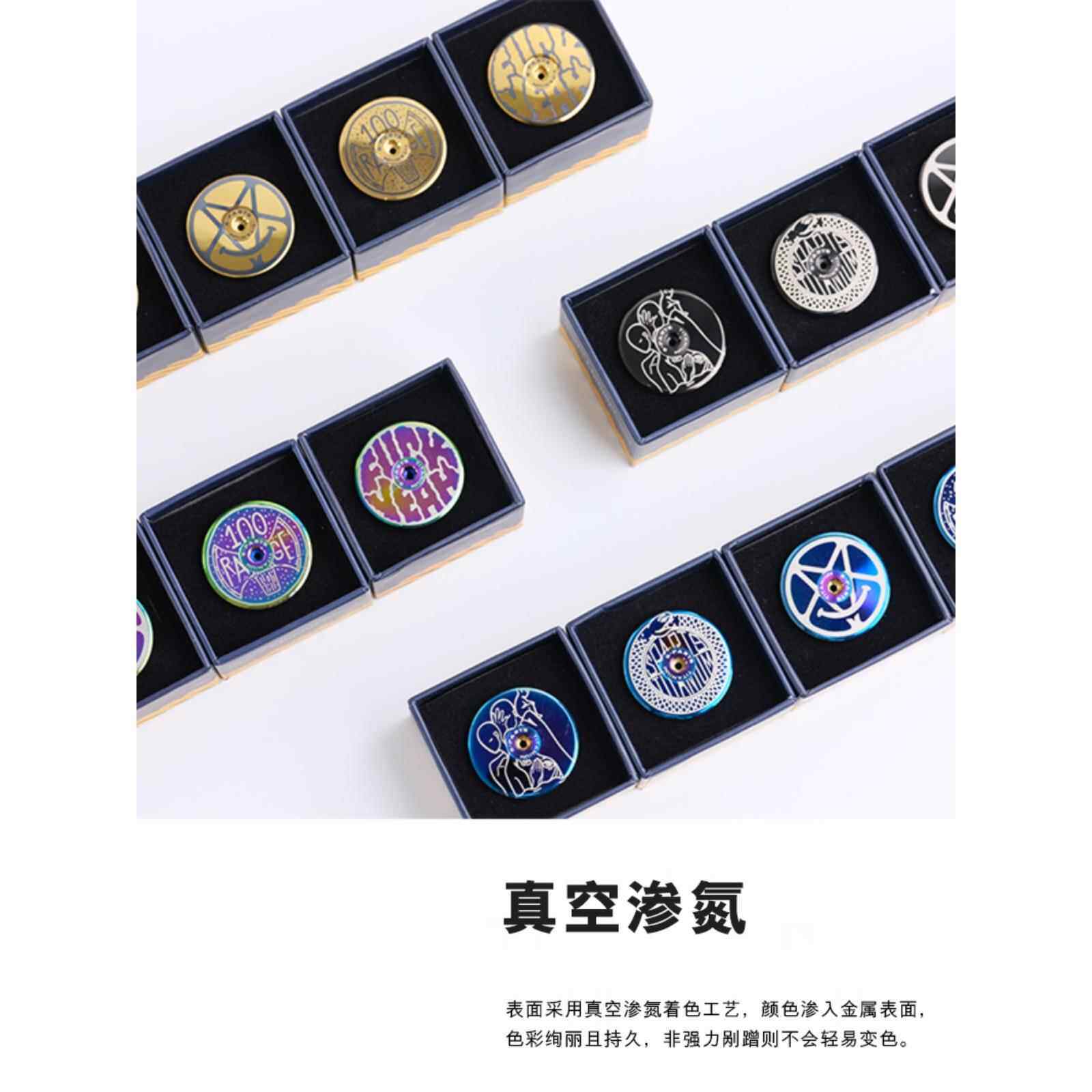 S-PARTS钛合金公路自行车把立盖螺丝OD2前叉碗组盖34.9碗组盖31.8