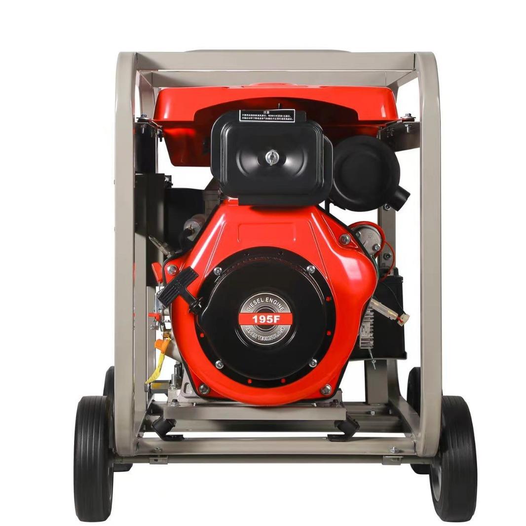 重庆柴油发电机组厂家10KVA220v电动小型家用应急足功率