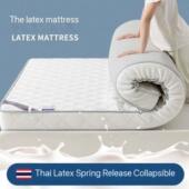soft topper bed folding pad乳胶垫 mattress 9cmthick