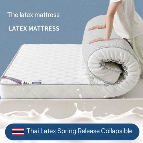 9cmthick soft bed mattress folding mattress topper pad乳胶垫